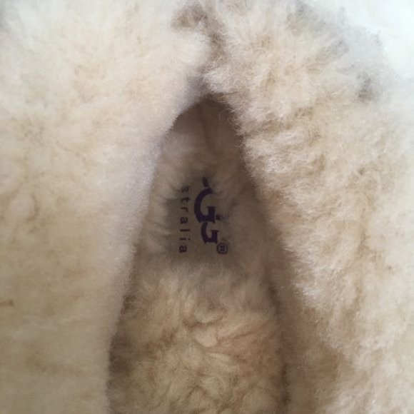 UGG Purple Glitter Slippers Loafers - Picture 7 of 8